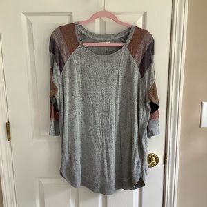 Colorful Striped Women's Top